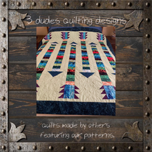 Load image into Gallery viewer, Nine Arrows Quilt Pattern
