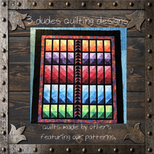 Load image into Gallery viewer, Great Panes Quilt Pattern featuring Triangles On A Roll