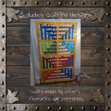 Load image into Gallery viewer, DOUBLE HOUR GLASS QUILT PATTERN