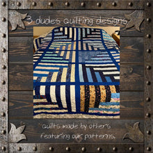 Load image into Gallery viewer, DOUBLE HOUR GLASS QUILT PATTERN