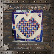 Load image into Gallery viewer, JELLY ROLL HEART QUILT
