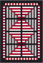 Load image into Gallery viewer, DOUBLE HOUR GLASS QUILT PATTERN