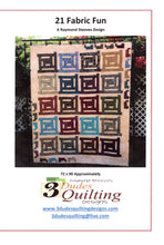 Load image into Gallery viewer, 21 Fabric Fun Quilt Pattern