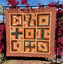 Load image into Gallery viewer, Half Square Stripes Sampler