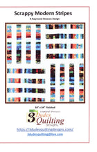 Load image into Gallery viewer, Scrappy Modern Stripes Quilt Pattern