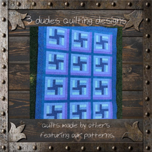 Load image into Gallery viewer, 3 x 4 Rails Quilt Pattern