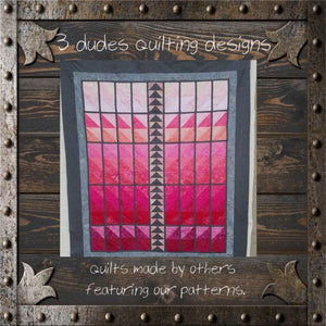 Great Panes Quilt Pattern featuring Triangles On A Roll