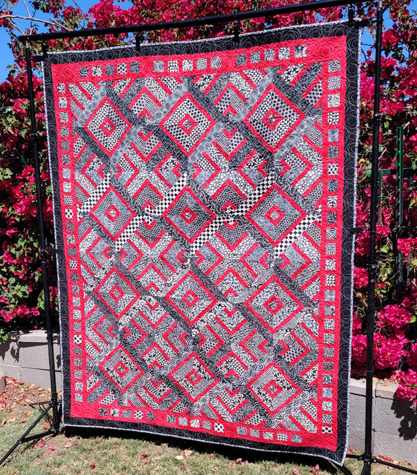 SPICED SALT AND PEPPER QUILT PATTERN