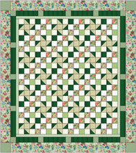 Load image into Gallery viewer, Emerald Star Quilt Pattern by Lisa McCabe 74 x 83