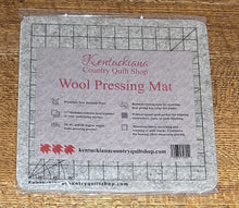 Load image into Gallery viewer, 13 1/2" Square New Zealand Wool Pressing Mat - Grid Printed