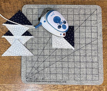 Load image into Gallery viewer, 13 1/2" Square New Zealand Wool Pressing Mat - Grid Printed