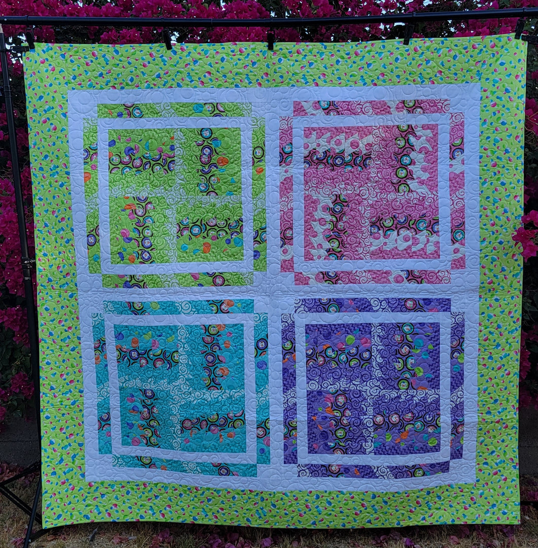 SAW TOOTH JUNIOR QUILT PATTERN