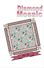 Load image into Gallery viewer, Diamond Mosaic Pattern by Lisa McCabe owner of Kentuckiana Country Quilt Shop (Digital Download)