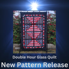 Load image into Gallery viewer, DOUBLE HOUR GLASS QUILT PATTERN