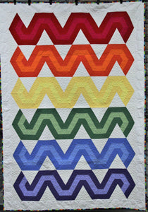 Colours of the Rainbow Quilt Pattern