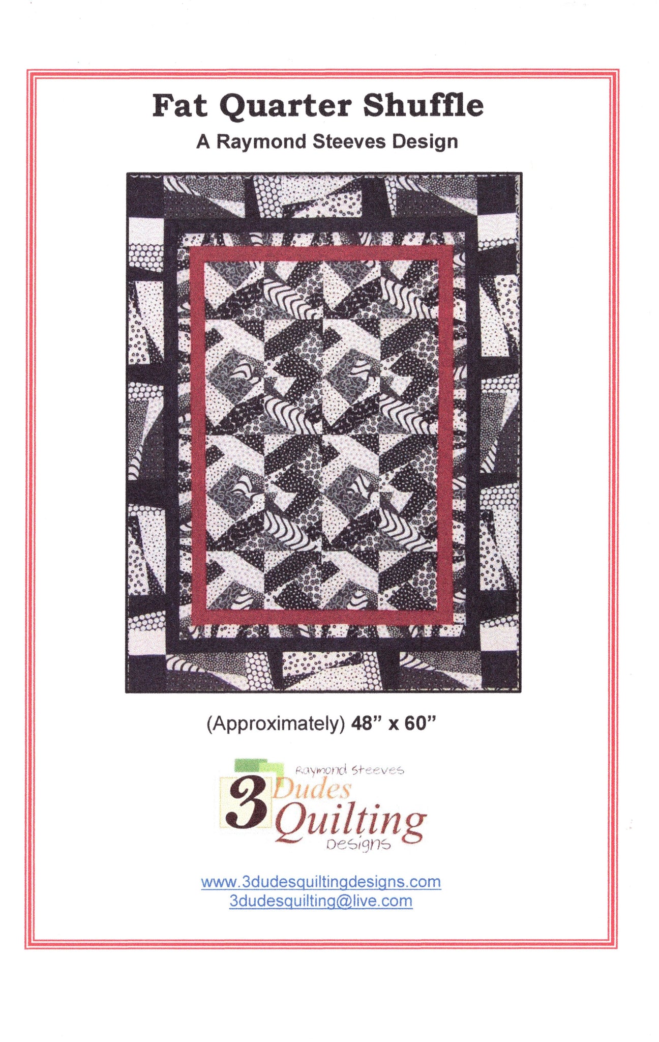 Fat Quarter Shuffle Quilt Pattern 3 Dudes Quilting Designs fat-quarter-shuffle-quilt-pattern-3-dudes-quilting-designs