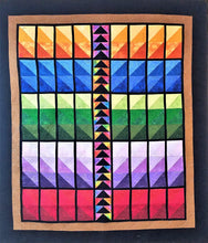 Load image into Gallery viewer, Great Panes Quilt Pattern featuring Triangles On A Roll
