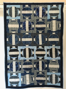 Circles and Stripes Quilt Pattern