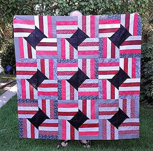 Spools and Stripes Quilt
