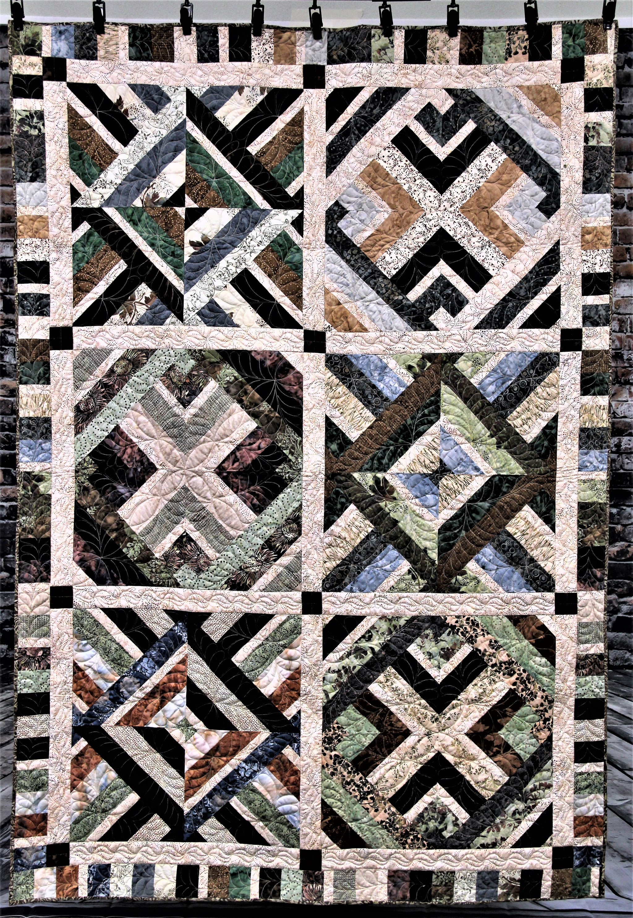 Majestic Mountain Quilt Pattern – 3 Dudes Quilting Designs