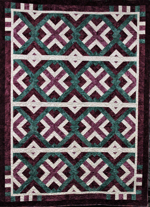 Malibu Beach Five Color Variation Quilt Pattern