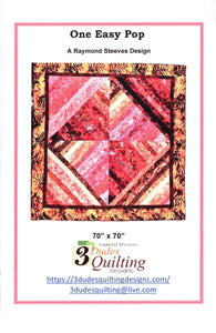 One Easy Pop Quilt Pattern