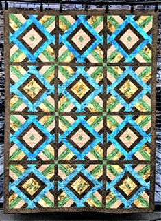 Sedona Sunrise Five Color Southwest Quilt Pattern