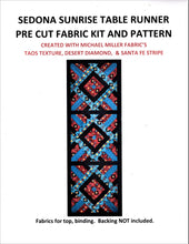 Load image into Gallery viewer, SOUTHWEST STYLE TABLE RUNNER PRE CUT KIT &amp; PATTERN