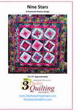 Load image into Gallery viewer, NINE STARS QUILT PATTERN
