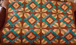 Sedona Sunrise Five Color Southwest Quilt Pattern