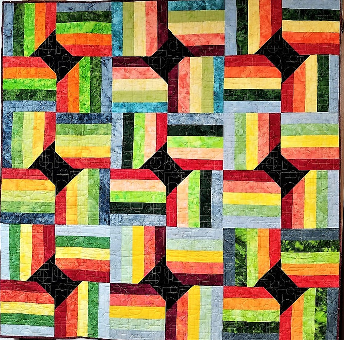 Spools and Stripes Quilt