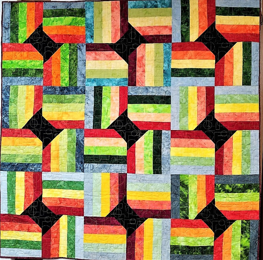 Spools and Stripes Quilt
