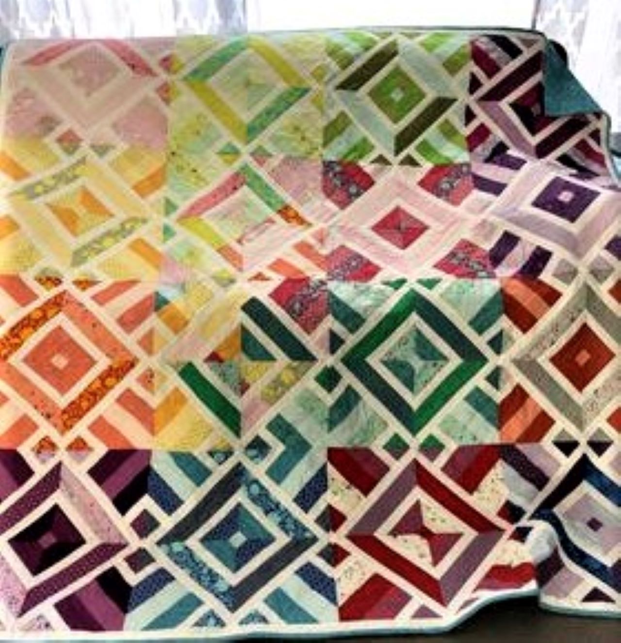 Striped Surprise Quilt Pattern – 3 Dudes Quilting Designs